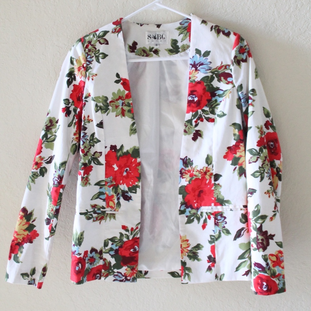 SABO SKIRT Floral Blazer